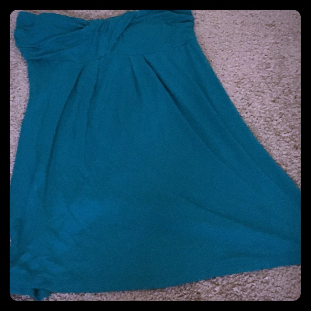 Tube top dress